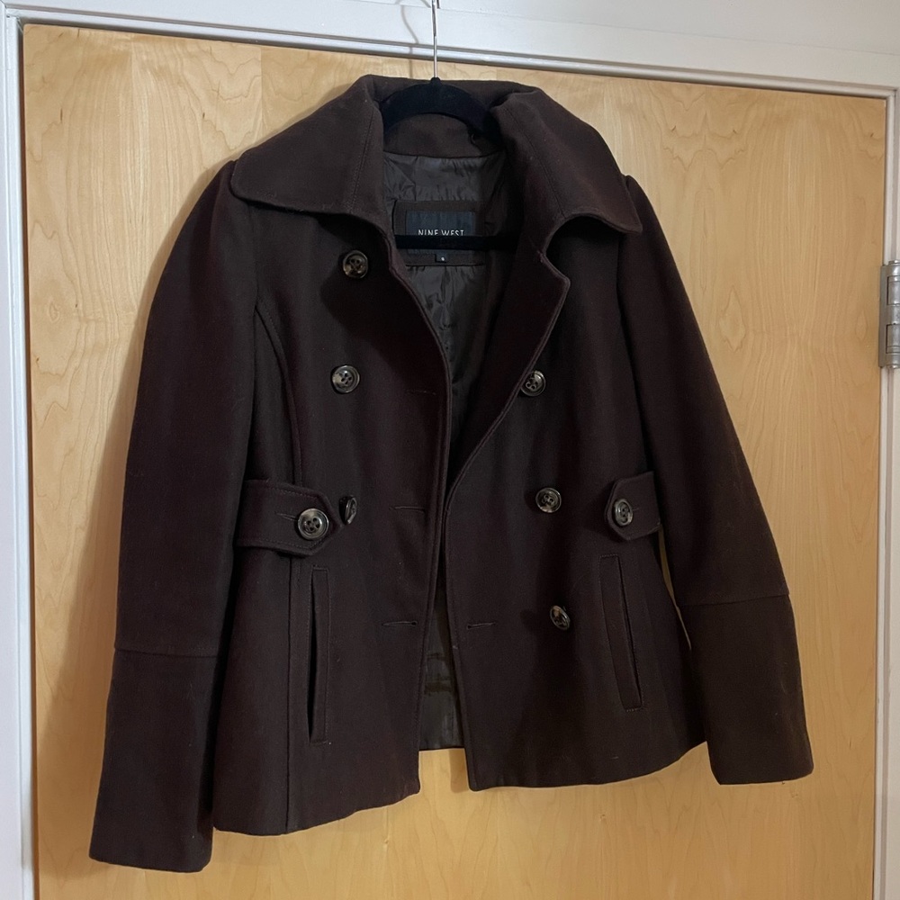 Brown Nine West Winter Coat